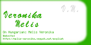 veronika melis business card